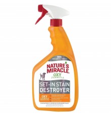 Спрей-знищувач Nature's Miracle «Set-In Stain Destroyer. Oxy Formula» для видалення плям і запахів від собак, з формулою активного кисню 946 мл