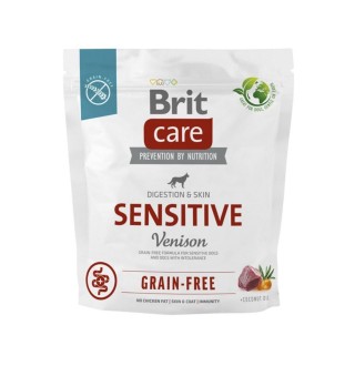 Сухий корм для собак Brit Care Dog Grain-free Sensitive 1 кг - оленина