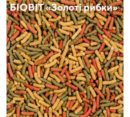 Сухий корм для акваріумних риб Природа в паличках Біовіт «Золоті рибки» 10 г (для золотих рибок)
