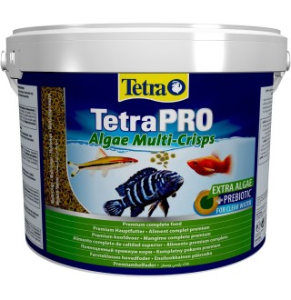 Сухий корм для акваріумних риб Tetra в чипсах «TetraPro Algae» 10 л (для травоїдних риб)