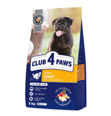 Сухий корм для собак Сlub 4 Paws Premium Adult Small Breeds Light 5 кг - індичка