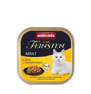 Вологий корм для котів Animonda Vom Feinsten Adult 100 г - індичка