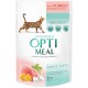 Вологий корм для котів Optimeal pouch 85 г (індичка)