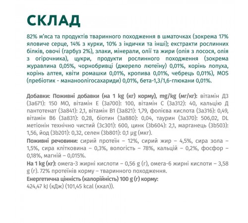 Вологий корм для котів Optimeal pouch 85 г (індичка)