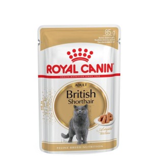 Вологий корм для котів породи британська короткошерста Royal Canin British Shorthair Adult Gravy pouch 85 г