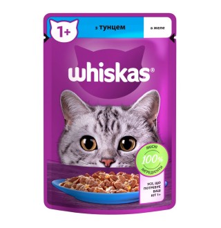 Вологий корм для котів Whiskas pouch 85 г - тунець