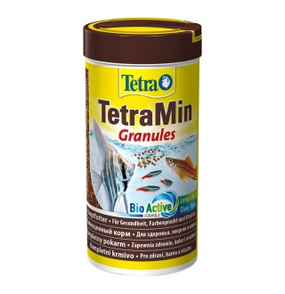 Сухий корм для акваріумних риб Tetra в гранулах «TetraMin Granules» 500 мл (для всіх акваріумних риб)