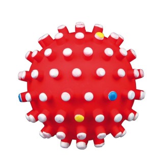 Іграшка для собак Trixie М'яч голчастий з пискавкою d=10 см (вініл, кольори в асортименті) - 3429 /12080