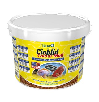 Сухий корм для акваріумних риб Tetra в гранулах «Cichlid Colour Mini» 10 л (для всіх цихлід)