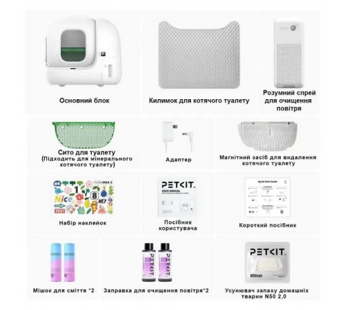 Смарт туалет Petkit Pura Max 2 Self-Cleaning Cat Litter Box