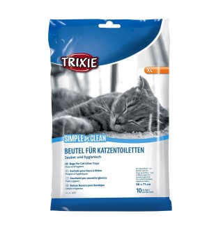 Пакети збиральні Trixie для котячих туалетів «Simple‘n‘Clean» 56 x 71 см, 10 шт.
