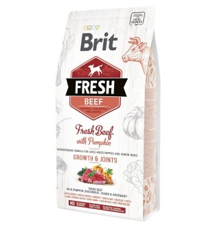 Сухий корм для цуценят Brit Fresh Puppy Junior Growth & Joints 2,5 кг - яловичина та гарбуз