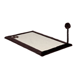 Дряпка-килимок Trixie з іграшкою (коричнева)