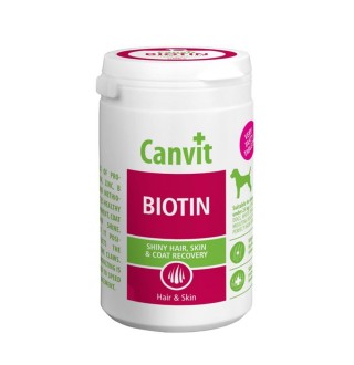 Canvit Biotin - вітамінний комплекс для шкіри, шерсті і пазурів малих і середніх порід собак, 230г