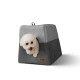 Будиночок для собак Noble Pet Xavier Grey 50 x 50 x 40 см