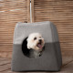 Будиночок для собак Noble Pet Xavier Grey 50 x 50 x 40 см