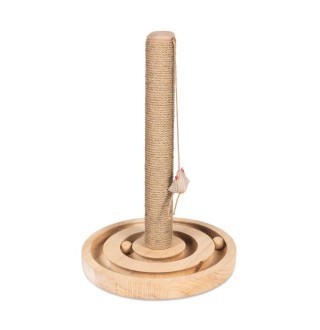 Дряпка Pet Fashion Ігровий центр з джутом 35 х 50 см - бежевий