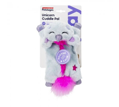 Іграшка для котів Petstages Cuddle Pal, Unicorn 28 см х 14 см х 9.5 см
