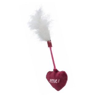 Іграшка для котів Trixie Серце з пір'ям 7 x 25 см