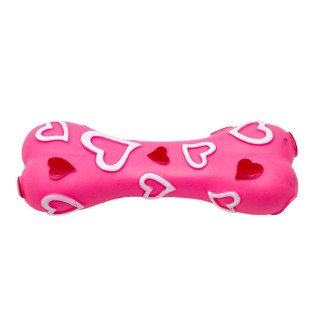 Іграшка для собак Eastland Кісточка з серцями 18.5 см (вініл)