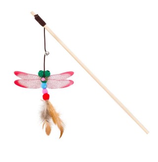 Іграшка для кота Eastland Вудочка з пір’я 15 х 14 см