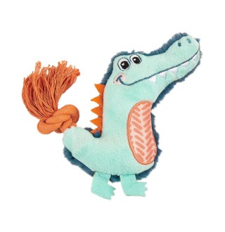 Іграшка для собак Fofos крокодил 15х9,5х3 см - зелений