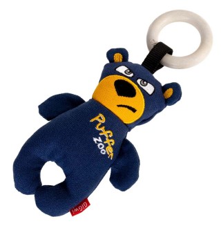 Іграшка для собак Ведмідь із пищалки GiGwi Basic 26 см (текстиль)