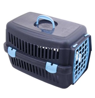 Контейнер-переноска для собак SGbox 48 x 32 x 32 см - чорний