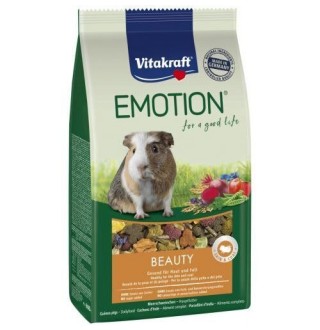 Корм для морських свинок Vitakraft «Emotion Beauty Selection» 600 г (для шкіри та шерсті)