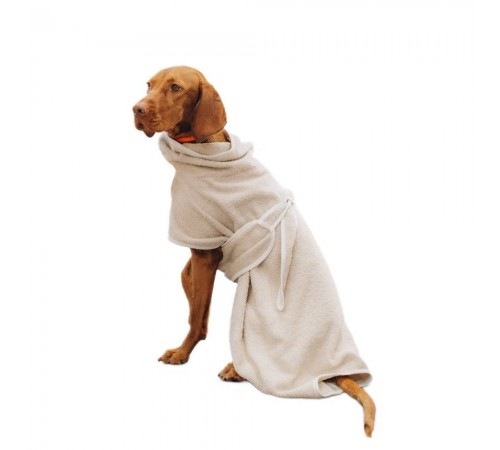 Набір для собак Халат Noble Pet Delmar ХS/S + Рушник 80 х 25 см