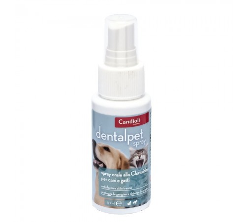 Оральний спрей для собак Candioli Dentalpet 50 мл