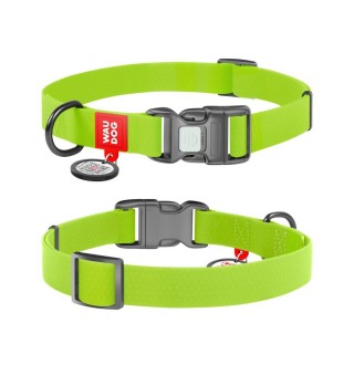 Нашийник для собак COLLAR WOUDOG Водостійкий XL - салатовий