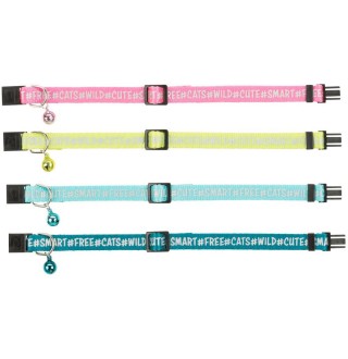 Нашийник для котів Trixie світловідбиваючий, нейлон (кольори в асортименті)