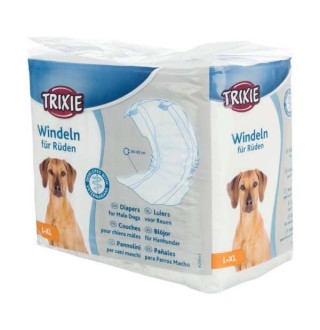 Підгузки для собак (хлопчиків) Trixie 60-80 см L-XL 12 шт.