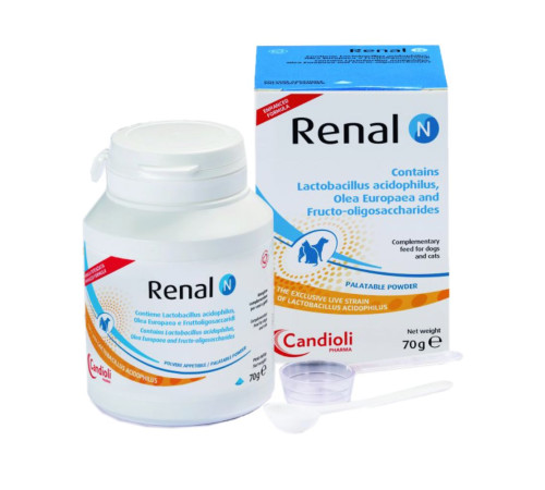 Порошок для собак Candioli Renal N 70 гр