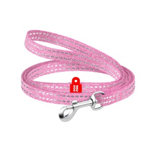 Повідець для собак та котів Collar Waudog Re-cotton XS - рожевий