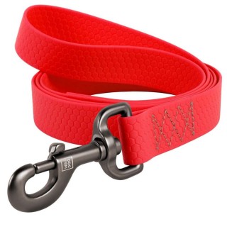 Повідець водостійкий Collar WAUDOG Waterproof 1,83 м/25 мм (червоний)