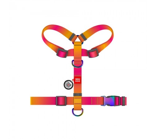 Шлея для собак Collar Nylon Recycled S - помаранчевий