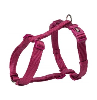 Шлея-вісімка Trixie нейлонова «Premium», XXS-XS: 20-32 см / 10 мм (яскраво-рожева)