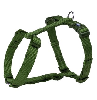 Шлея Trixie нейлоновая «Premium» XXS-XS 20-32 см / 10 мм (зелена)