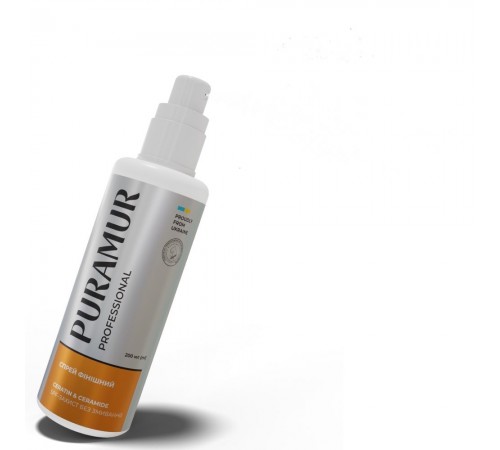 Спрей фінішний Puramur Professional Ceratin and Ceramide SPF-захист без змивання 200 мл