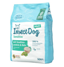 Сухий корм для собак Green Petfood InsectDog Adult Sensitive 900 г - комахи та рис