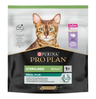 Purina Pro Plan Sterilised Adult Turkey - сухий корм з індичкою для стерилізованих котів, 400г 
