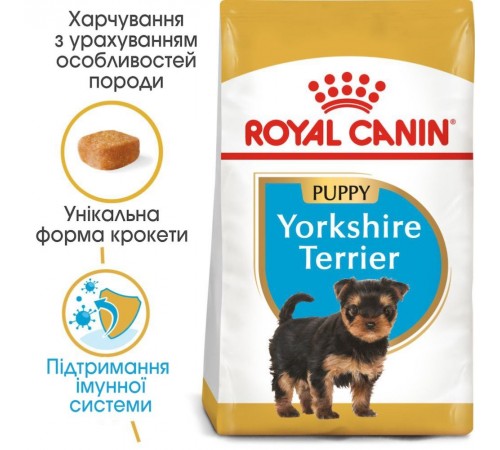 Сухий корм для цуценят Royal Canin Yorkshire Puppy 500 г