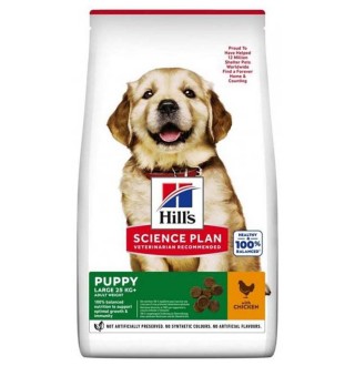 Сухий корм для цуценят Hill’s Science Plan Puppy Large Breed 14,5 кг - курка