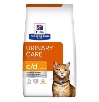 Hill's Prescription Diet c/d Multicare Urinary Care - корм-дієта з куркою для кішок із захворюваннями сечовивідних шляхів, 400г