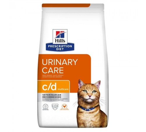 Сухий корм для котів Hill’s Prescription Diet Urinary Care c/d Multicare 1,5 кг - курка