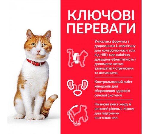 Сухий корм для котів Hill's Science Plan Sterilised Adult 300 г - курка