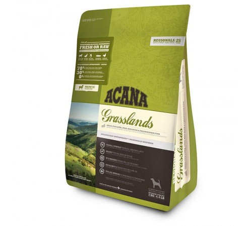 Сухий корм для дорослих собак всіх порід Acana Grasslands 2 кг