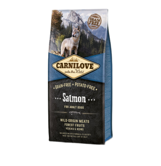 Сухий корм для дорослих собак всіх порід Carnilove Salmon Adult 12 кг (лосось)